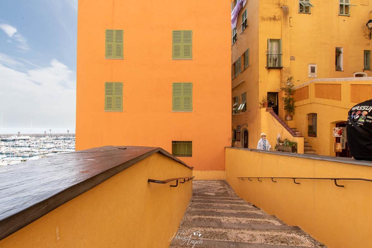 Vista Mare E Comfort In Centro Storico Menton Exterior photo